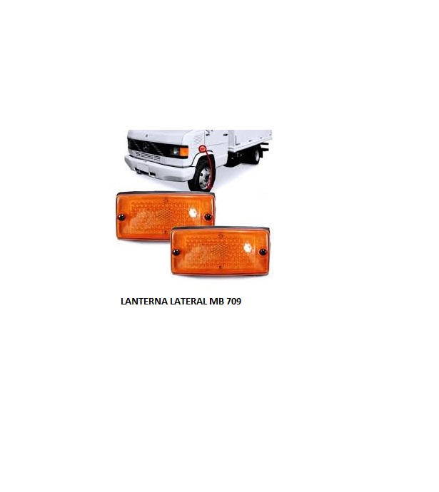 LENTE LATERAL MB 709 AMARELA