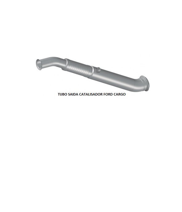 TUBO SAIDA CATALISADOR FORD CARGO