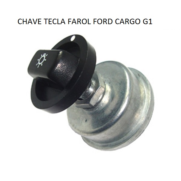 CHAVE TECLA FAROL FORD CARGO G1/G2 C/BOTAO