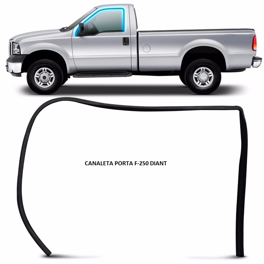 CANALETA PORTA F-250 DIANT