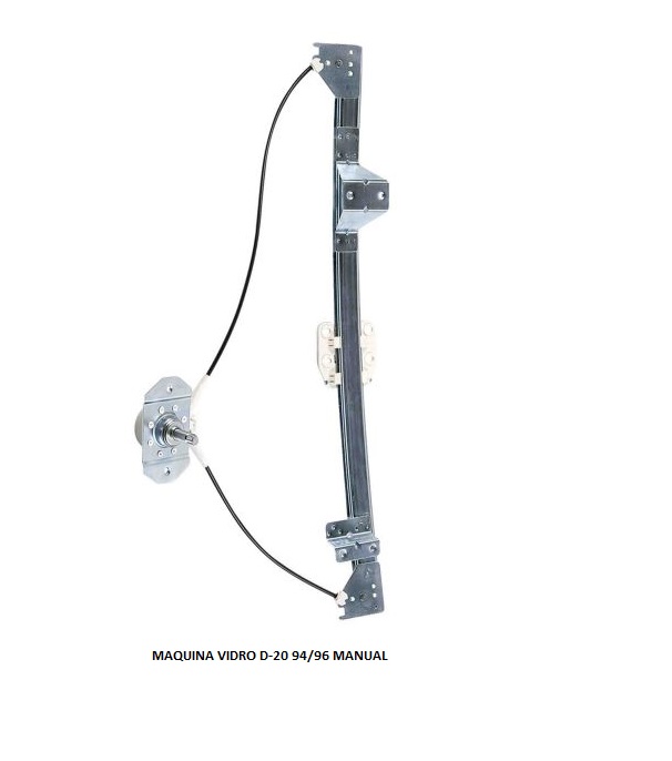 MAQUINA VIDRO D-20 94/96 MANUAL