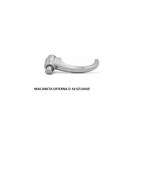 MACANETA EXTERNA D-10/D-60 C/CHAVE