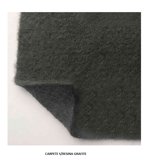CARPETE S/RESINA PRETO