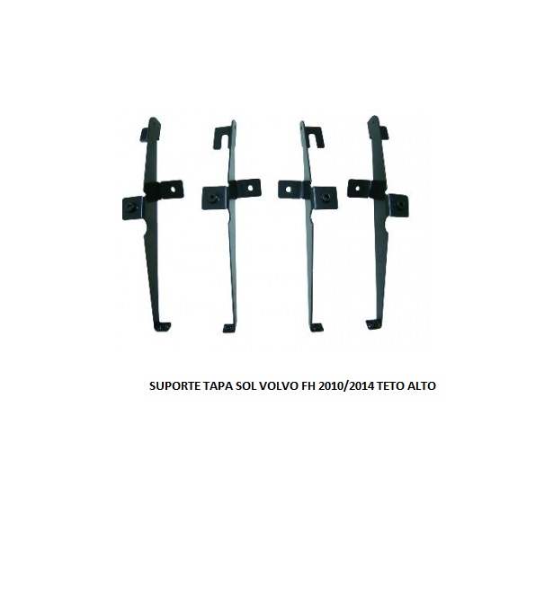 SUPORTE TAPA SOL VOLVO FH 2010/2014 TETO ALTO