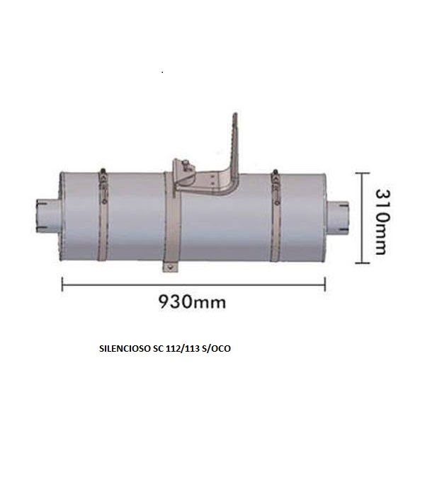 SILENCIOSO SC 112/113 S/OCO