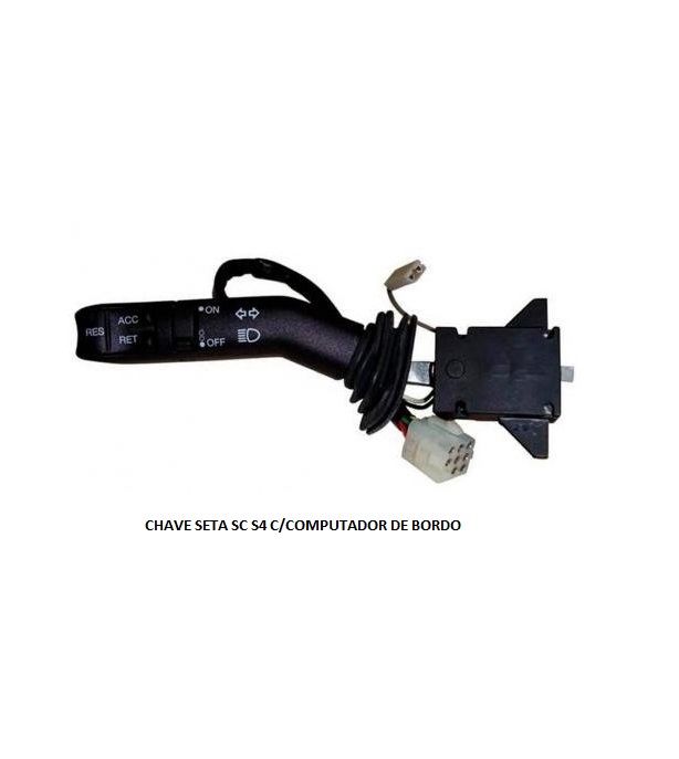 CHAVE SETA SC S4 C/COMPUTADOR DE BORDO