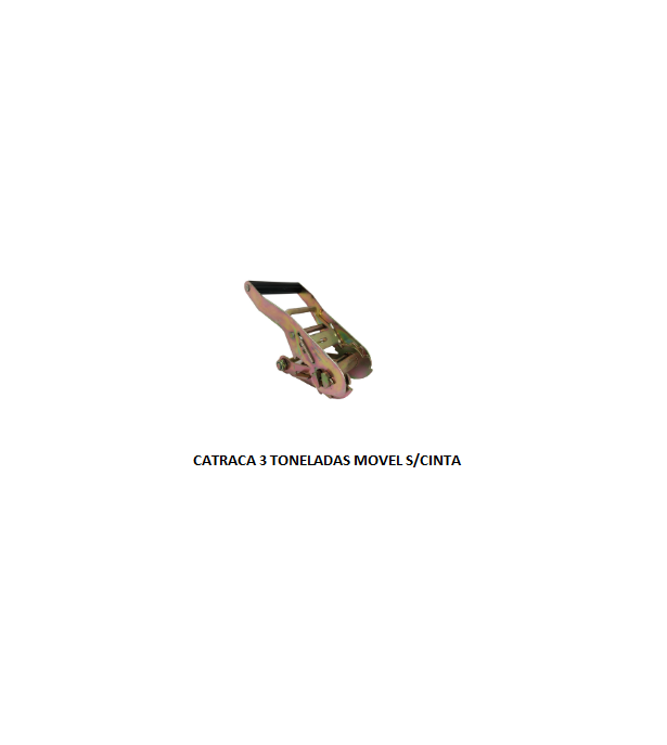 CATRACA 3 TONELADAS MOVEL S/CINTA