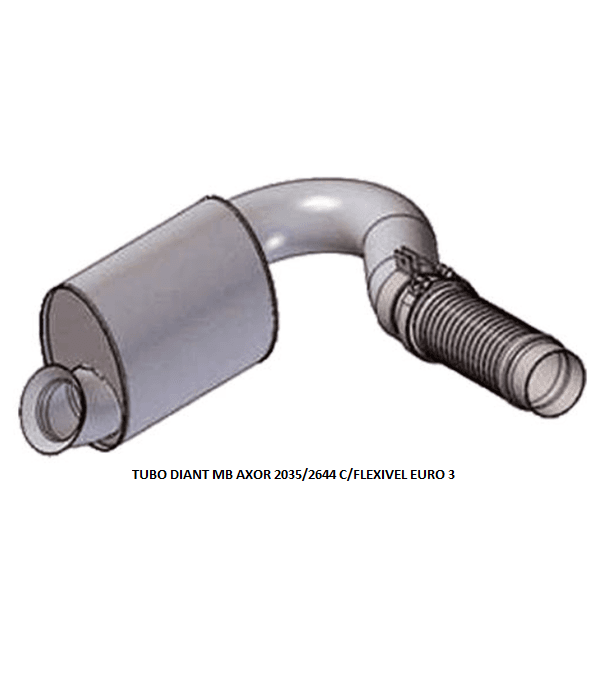 TUBO DIANT MB AXOR 2035/2644 C/FLEXIVEL EURO 3