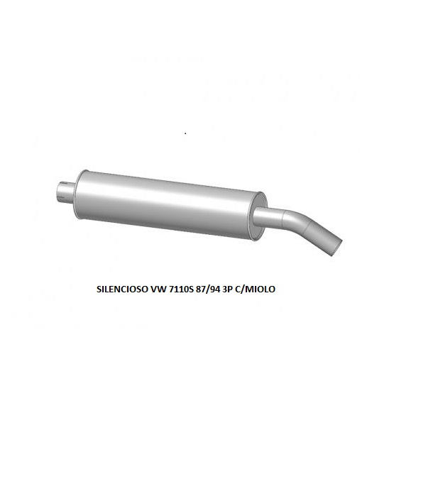 SILENCIOSO VW 7110S 87/94 3P C/MIOLO
