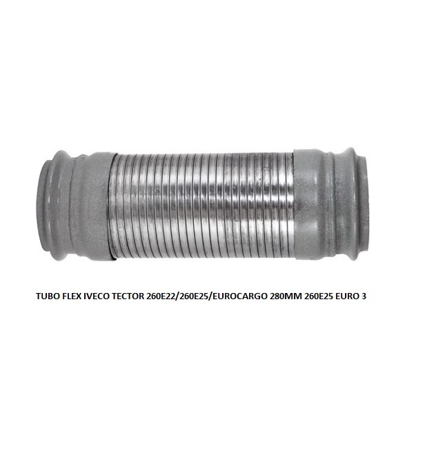 TUBO FLEX IVECO TECTOR 260E22/260E25/EUROCARGO 280MM 260E25 EURO 3