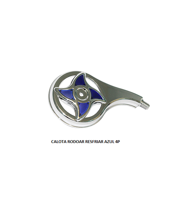 CALOTA RODOAR RESFRIAR AZUL 4P