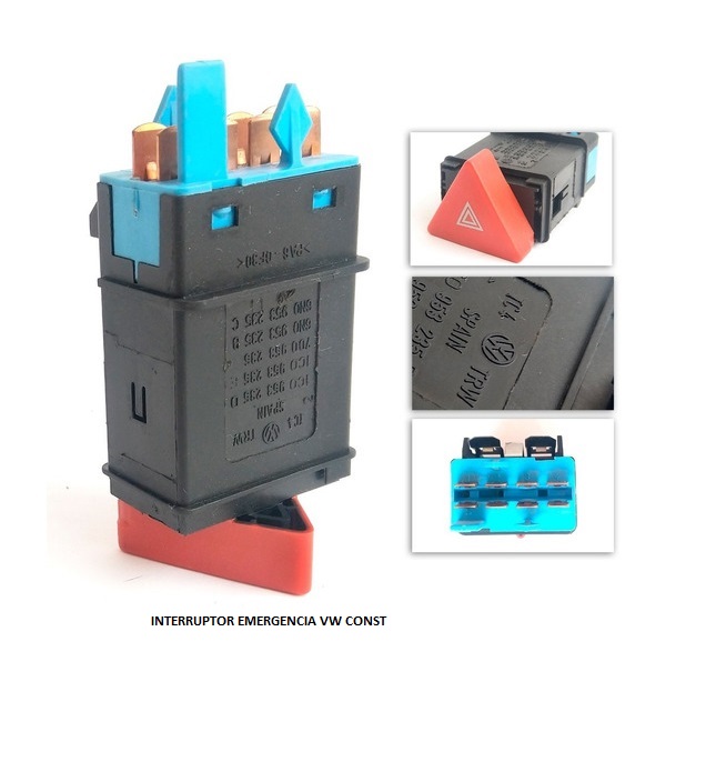 INTERRUPTOR EMERGENCIA VW CONST