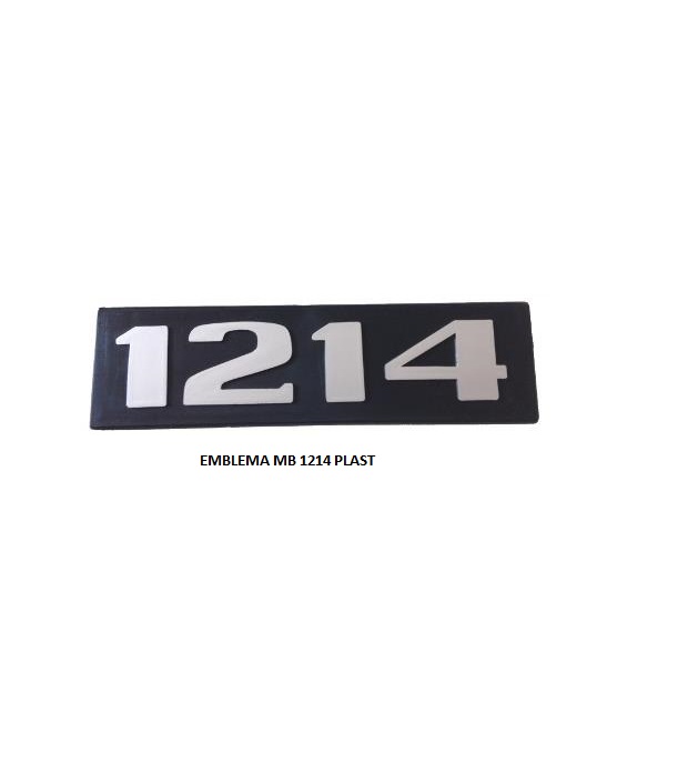 EMBLEMA MB 1214 PLASTICO