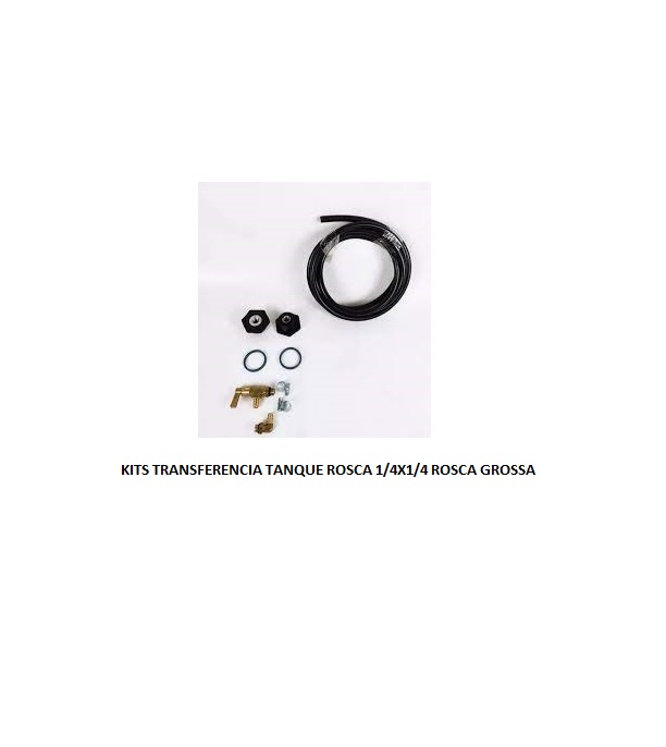 KITS TRANSFERENCIA TANQUE ROSCA 1/4X1/4 ROSCA GROSSA