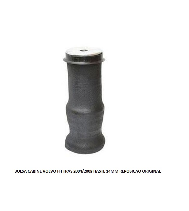 BOLSA CABINE VOLVO FH 2004/2009 TRAS HASTE 14MM REPOSICAO ORIGINAL