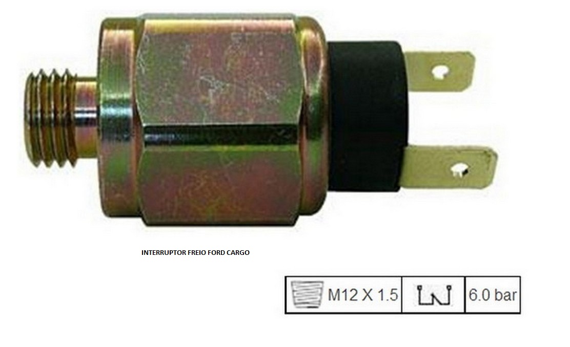 INTERRUPTOR FREIO FORD CARGO