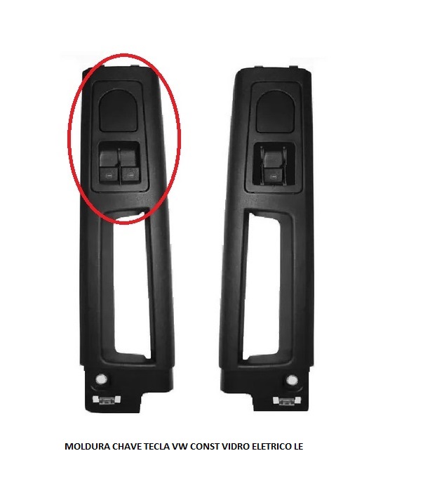 MOLDURA CHAVE TECLA VW CONST VIDRO ELETRICO