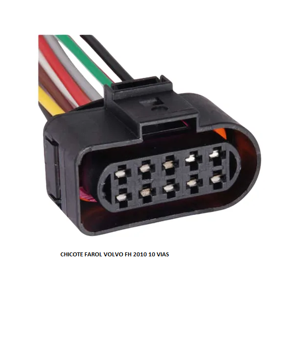 CHICOTE FAROL VOLVO FH 2010 10 VIAS