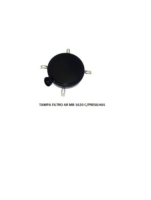 TAMPA FILTRO AR MB 1620 C/PRESILHAS