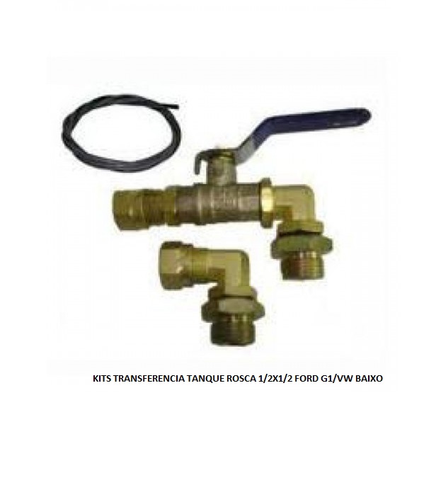 KITS TRANSFERENCIA TANQUE ROSCA 1/2X1/4 FORD G1/VW/VOLVO