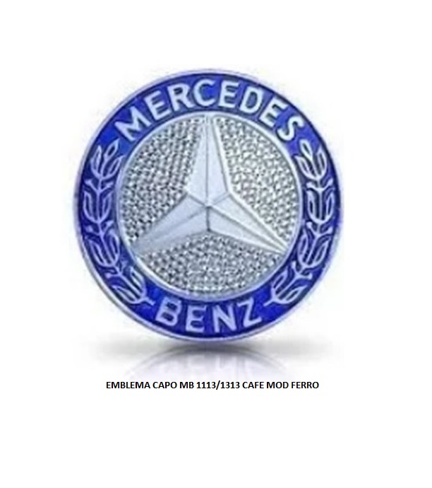 EMBLEMA CAPO MB 1113/1313 CAFE MOD FERRO