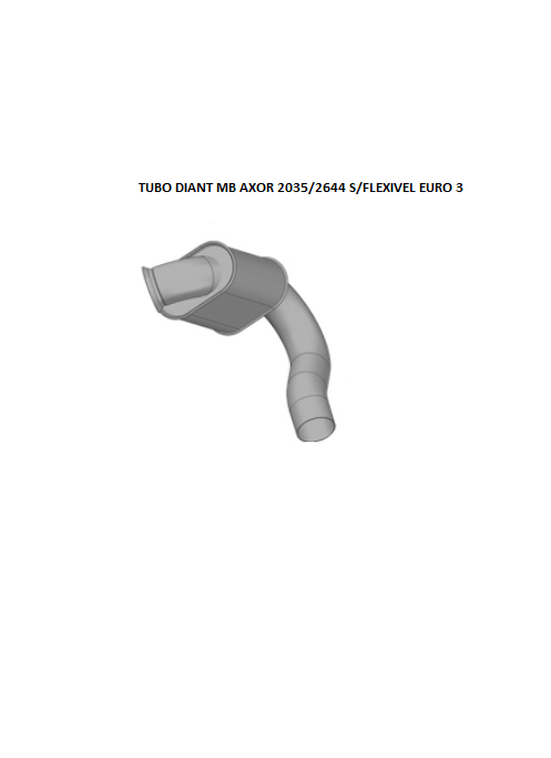 TUBO DIANT MB AXOR 2035/2644 S/FLEXIVEL EURO 3
