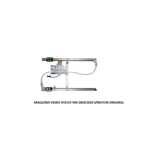 MAQUINA VIDRO VOLVO VM 2004/2010 S/MOTOR ORIGINAL LD