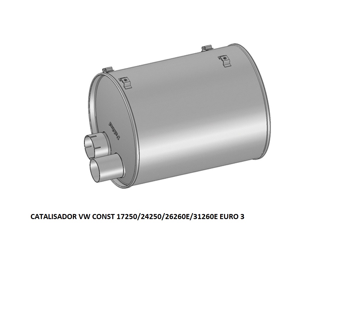 CATALISADOR VW CONST 17250/24250/26260E/31260E EURO 3