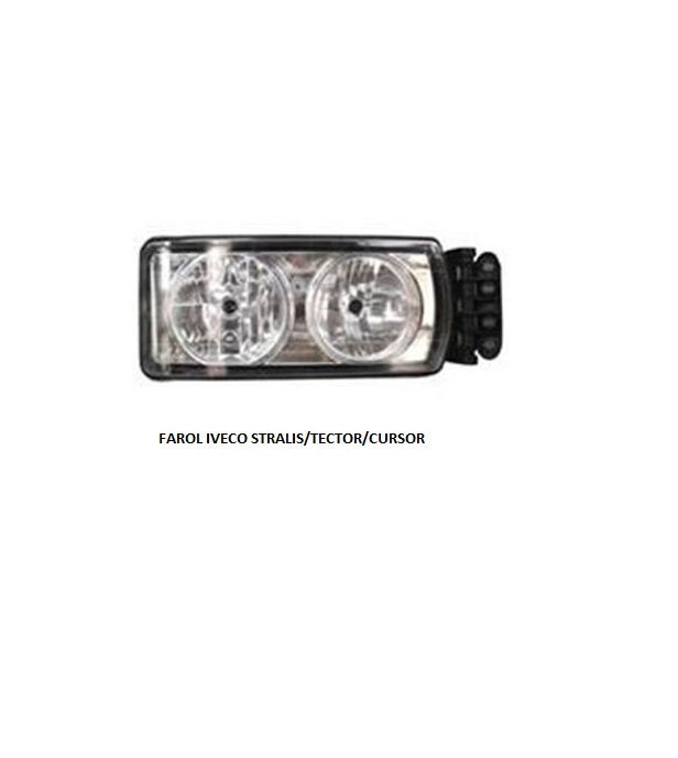 FAROL IVECO STRALIS/TECTOR/CURSOR LE