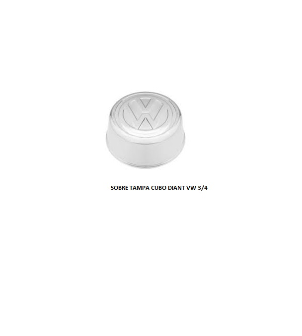 SOBRE TAMPA CUBO DIANT VW 3/4