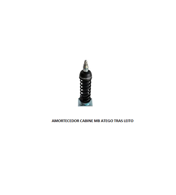 AMORTECEDOR CABINE MB ATEGO TRAS LEITO