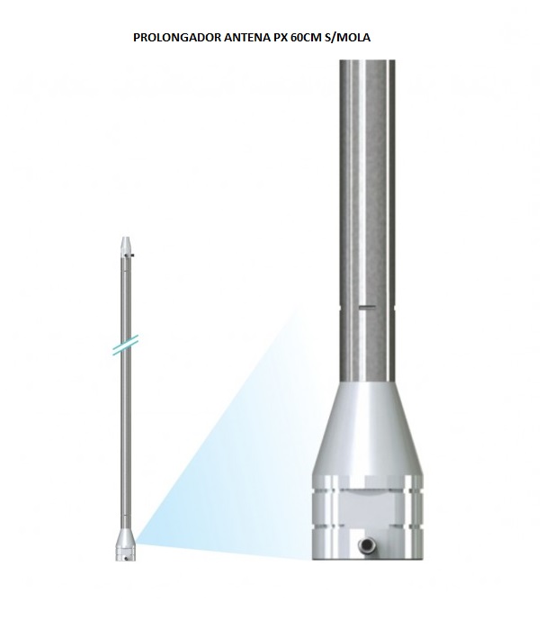 PROLONGADOR ANTENA PX 70CM S/MOLA