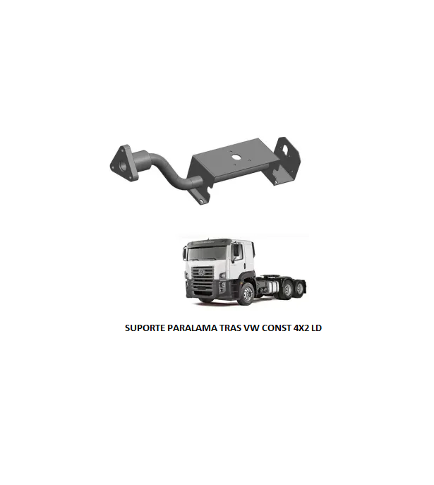SUPORTE PARALAMA TRAS VW CONST 4X2 LD