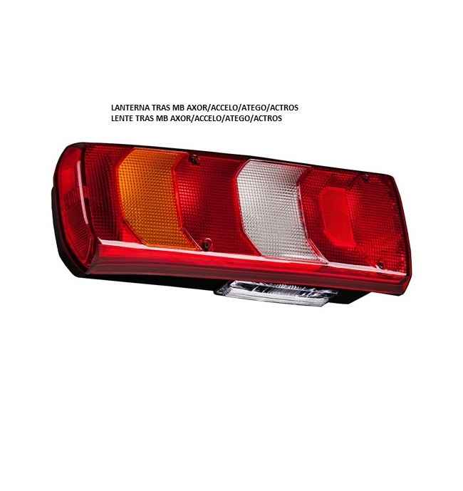 LANTERNA TRAS MB ACCELO/ATEGO/AXOR/ACTROS LE C/VIGIA