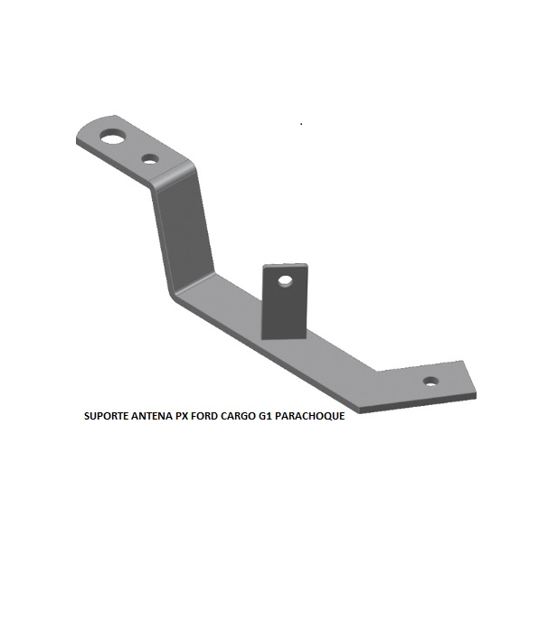 SUPORTE ANTENA PX FORD CARGO G1 PARACHOQUE LE