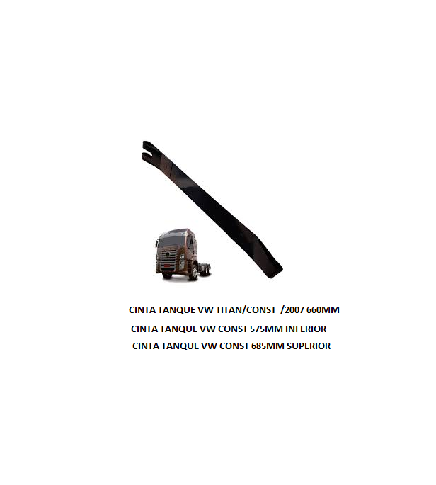 CINTA TANQUE VW TITAN/CONST /2007 660MM