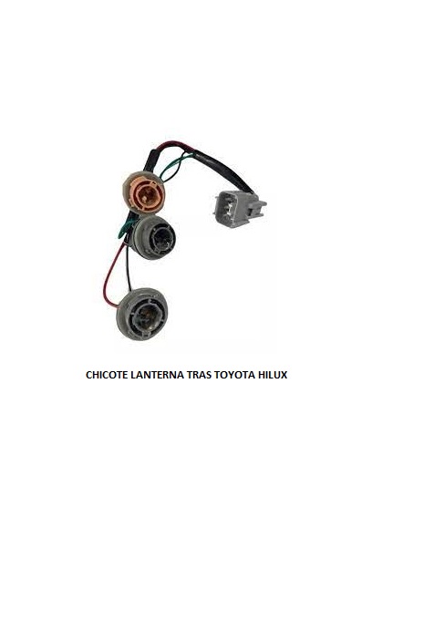 CHICOTE LANTERNA TRAS TOYOTA HILUX