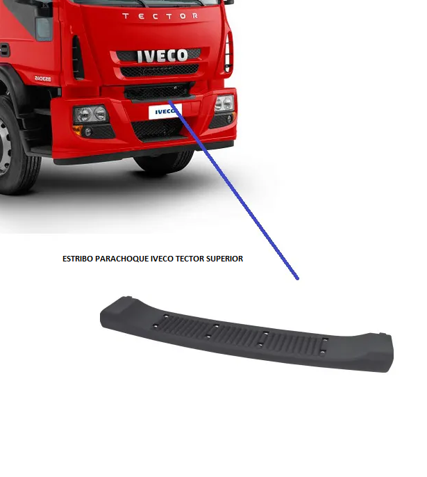 ESTRIBO PARACHOQUE IVECO TECTOR SUPERIOR