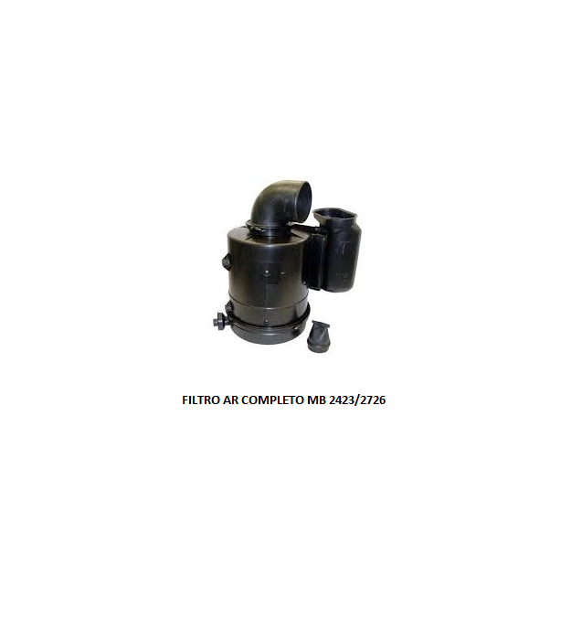 FILTRO AR MB 2423/2726 COMPLETO