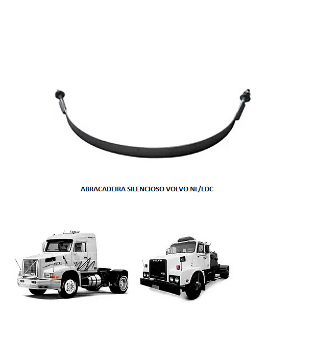 ABRACADEIRA SILENCIOSO VOLVO NL/EDC