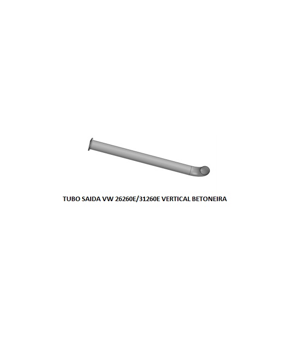 TUBO SAIDA VW 26260E/31260E VERTICAL BETONEIRA
