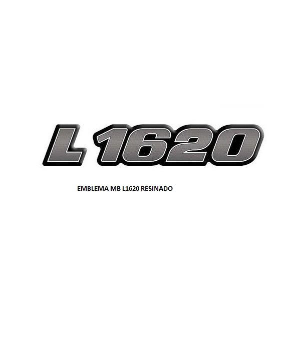 EMBLEMA MB L1620 RESINADO