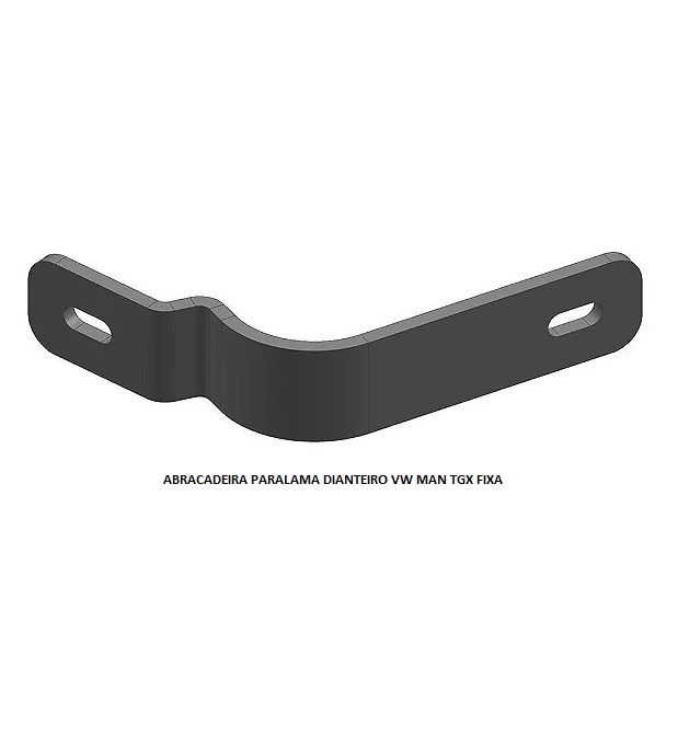 ABRACADEIRA PARALAMA DIANTEIRO VW MAN TGX FIXA