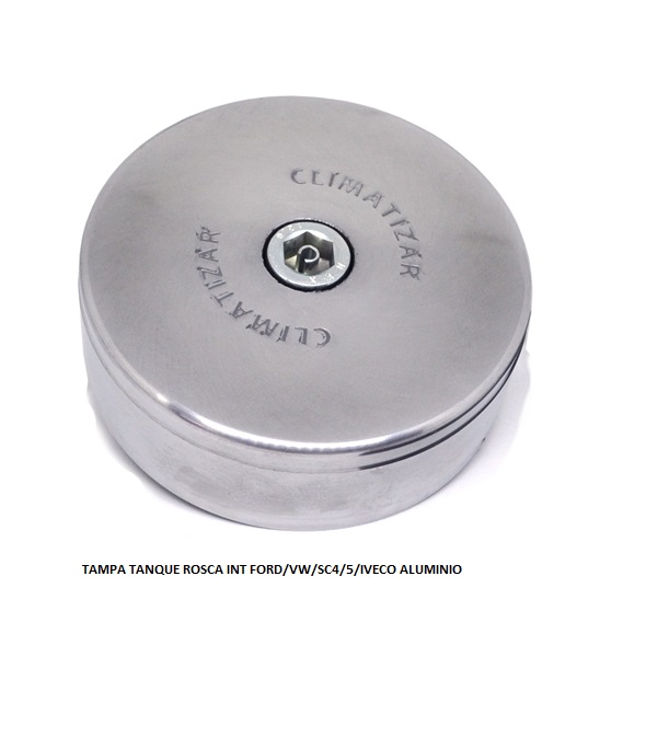 TAMPA TANQUE MB90/SC91/FORD/VW ALUMINIO