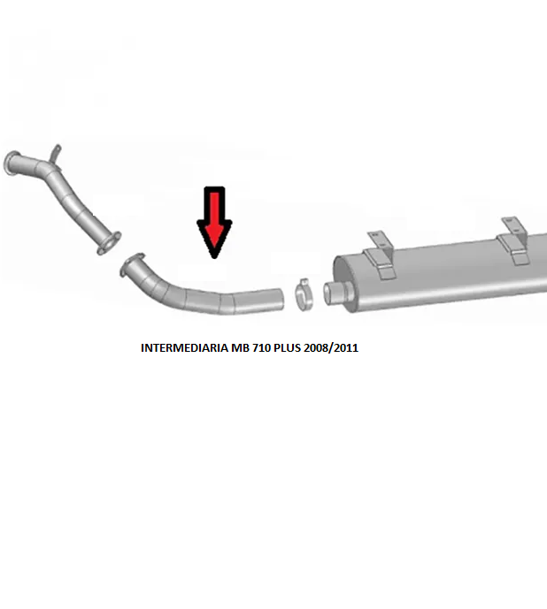 INTERMEDIARIA MB 710 PLUS 2008/2011