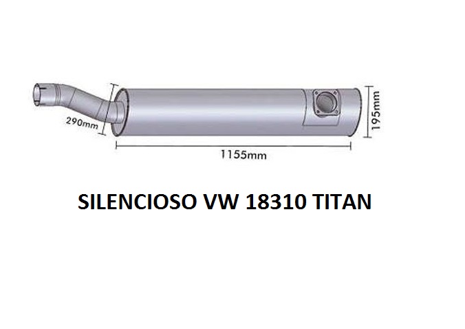 SILENCIOSO VW 18310 TITAN