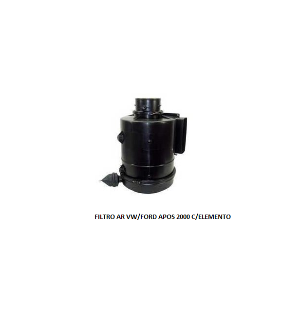 FILTRO AR VW/FORD APOS 2000 C/ELEMENTO