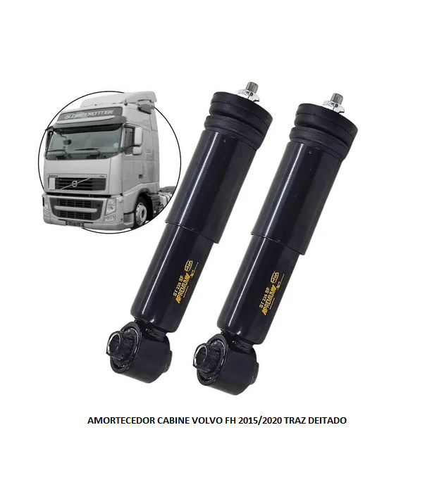 AMORTECEDOR CABINE VOLVO FH 2015/2020 TRANSVERSAL