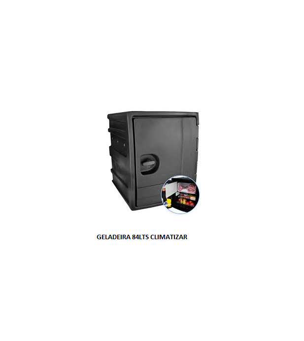 GELADEIRA 84LTS CLIMATIZAR