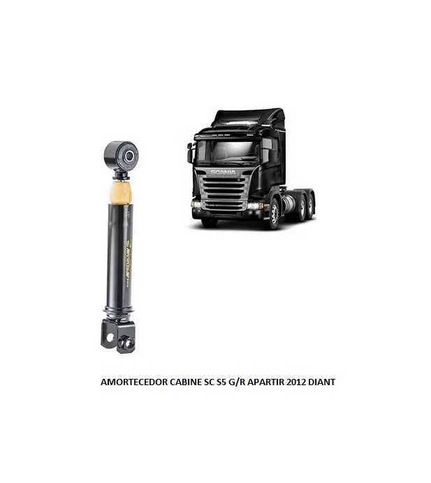 AMORTECEDOR CABINE SC S5 G/R APARTIR 2012 DIANT